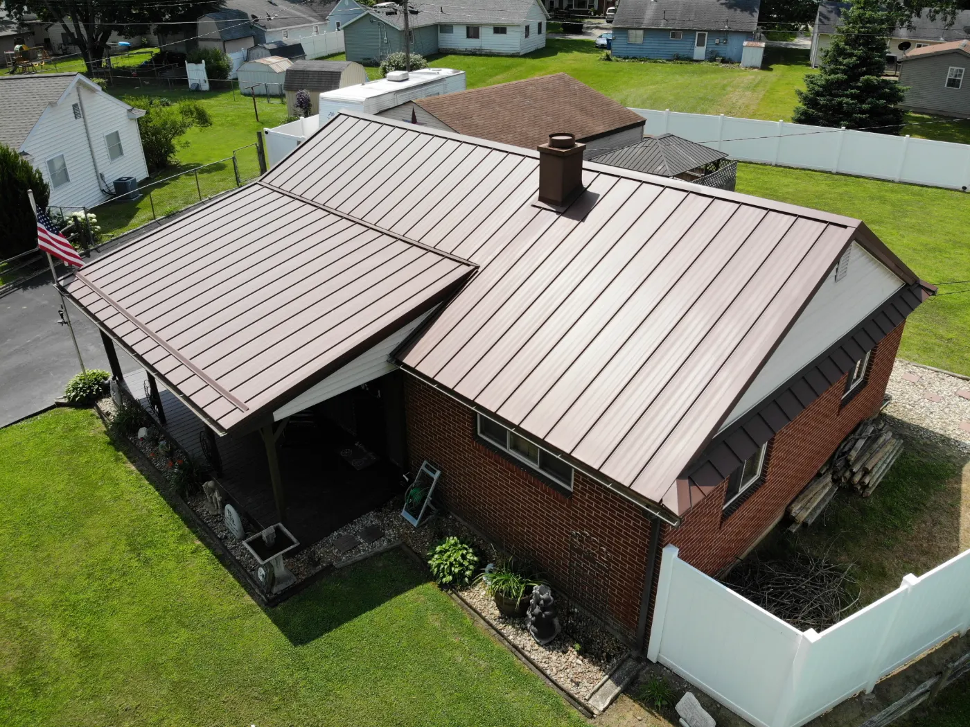 Commercial roof inspection documented in Heron Ridge